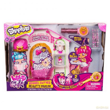 Shopkins Sezon 9 Wild Salon Urody zestaw [FIGURKA]