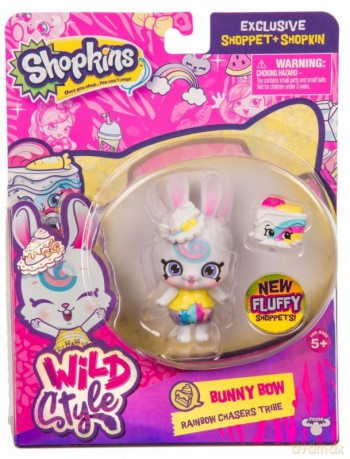 Shopkins Sezon 9 Wild Shoppets - Bunny Bow [FIGURKA]