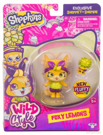 Shopkins Sezon 9 Wild Shoppets - Foxy Lemon [FIGURKA]