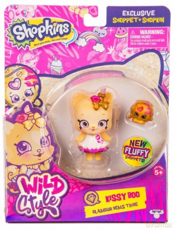 Shopkins Sezon 9 Wild Shoppets -Kissy Boo [FIGURKA]