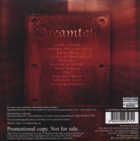 Dreamtale: Difference [CD]