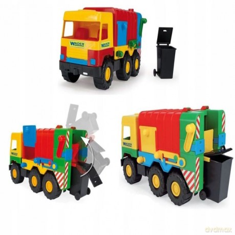 Śmieciarka 42 cm Middle Truck folia