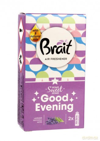 Brait Home Sweet Home Mini spray odświeżający - zapas Good Evening 10mlx2