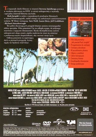 Park Jurajski Kolekcja: Park Jurajski  / Park Jurajski 2. Zaginiony świat / Park Jurajski 3 / Jurassic World / Jurassic World: Upadłe Królestwo Pakiet [5DVD]