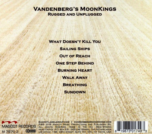 Vandenberg's Moonkings: Rugged And Unplugged (digipack) [CD]