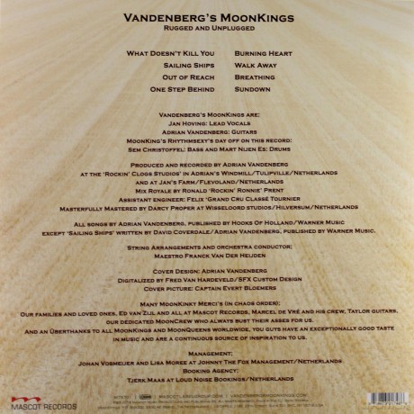 Vandenberg's Moonkings: Rugged And Unplugged [Winyl]