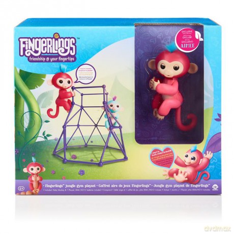 Fingerlings siłownia w dżungli - zestaw