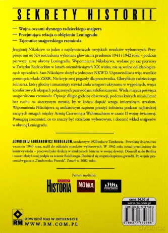 Czerwony snajper. Wspomnienia z frontu wschodniego - Jewgienij Nikołajew [KSIĄŻKA]