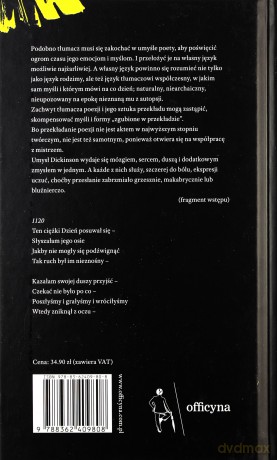 Jest pewien ukos światła - Emily Dickinson [KSIĄŻKA]