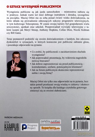 O sztuce wystąpień publicznych - Maciej Orłoś [KSIĄŻKA]