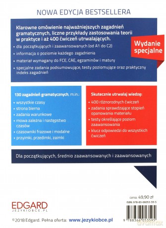 Wielka gramatyka języka angielskiego. Wydanie specjalne - Aleksandra Borowska [KSIĄŻKA]