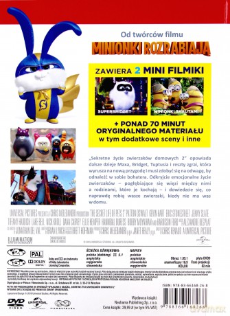 Sekretne Życie Zwierzaków Domowych 2 (booklet) [DVD]