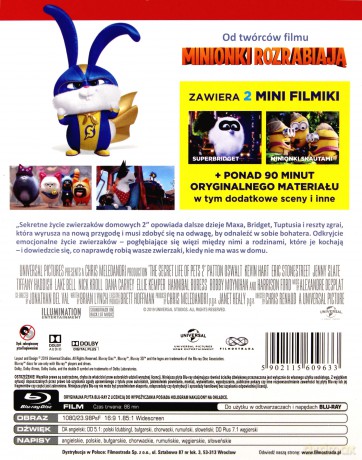Sekretne życie zwierzaków domowych 2 [Blu-Ray]