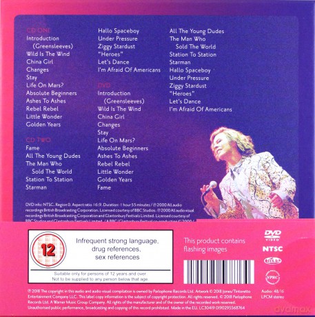 David Bowie: Glastonbury 2000 [2CD]+[DVD]