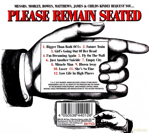 Thunder: Please Remain Seated [CD]