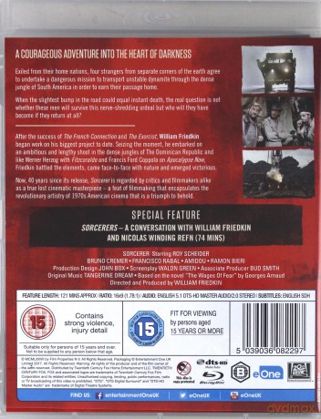 Sorcerer (Cena strachu) [Blu-Ray]