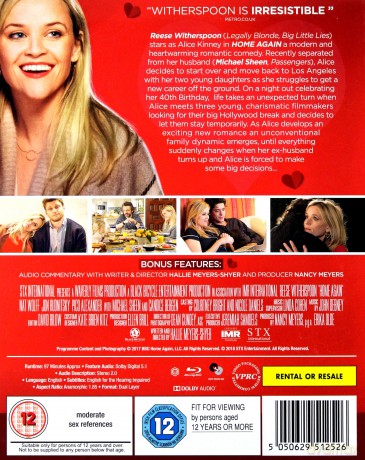 Home Again (Wszyscy moi mężczyźni) [Blu-Ray]