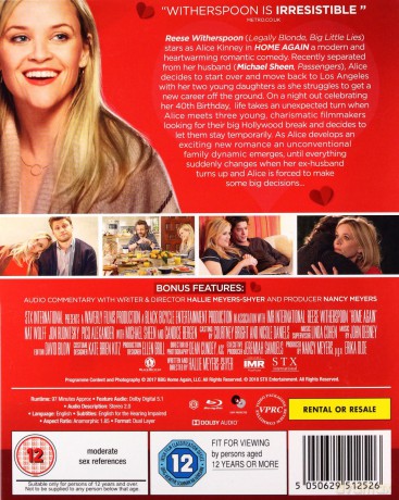 Home Again (Wszyscy moi mężczyźni) [Blu-Ray]