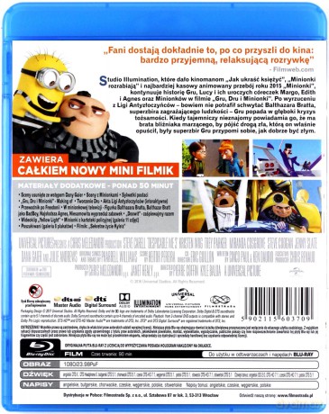 Jak ukraść księżyc / Minionki 1-4 Pakiet [4xBlu-Ray]