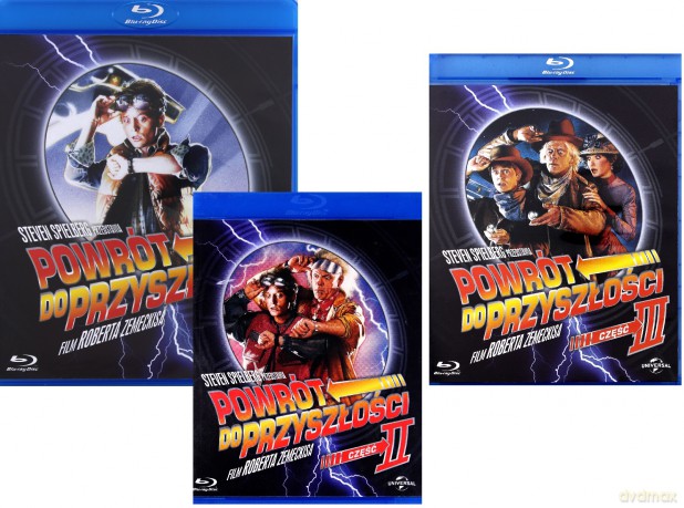 Powrót do przyszłości Trylogia Pakiet [3Blu-Ray]