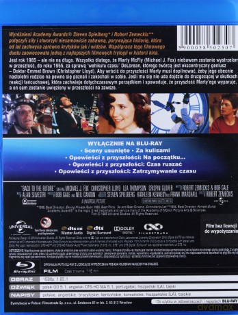 Powrót do przyszłości Trylogia Pakiet [3Blu-Ray]