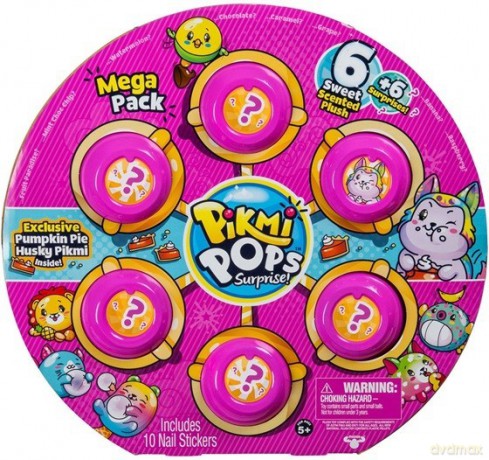 Maskotki Pikmi Pops Sezon 2 Mega 6-pak + akcesoria Dyniowe ciasto