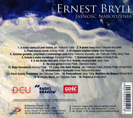Ernest Bryll: Jasność Narodzenia [CD]