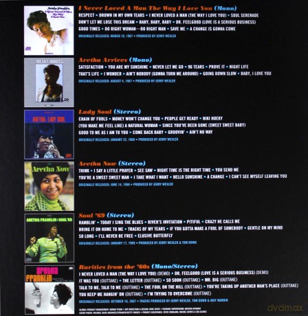 Aretha Franklin: Atlantic Records 1960s Collection [6xWinyl]