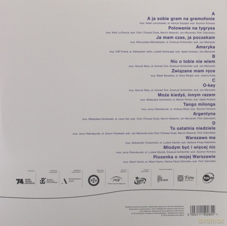 Młynarski-Masecki Jazz Camerata Varsoviensis: Fogg. Pieśniarz Warszawy [2xWinyl]