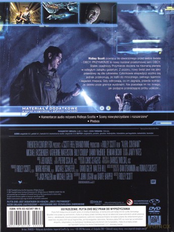 Obcy: 8 Pasażer Nostromo / Decydujące starcie / 3 / Przebudzenie / Przymierze / Kontra Predator (booklet) Pakiet [7DVD]