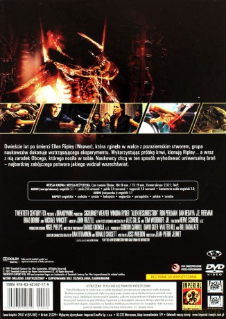 Obcy: 8 Pasażer Nostromo / Decydujące starcie / 3 / Przebudzenie / Przymierze / Kontra Predator (booklet) Pakiet [7DVD]