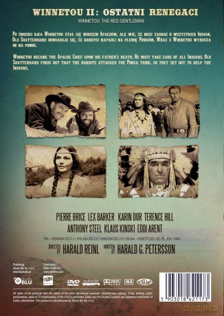 Winnetou Kolekcja: Złoto Apaczów / Ostatni Renegaci / Ostatnia Walka / Apanaczi / Król Nafty / Old Firehand / Old Shatterhand / Old Surehand / Skarb w Srebrnym Jeziorze / W dolinie Sępów / W Dolinie Śmierci Pakiet [11DVD]