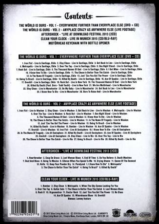 Motorhead: End Of The World [Blu-Ray]+[3DVD]+[2CD]