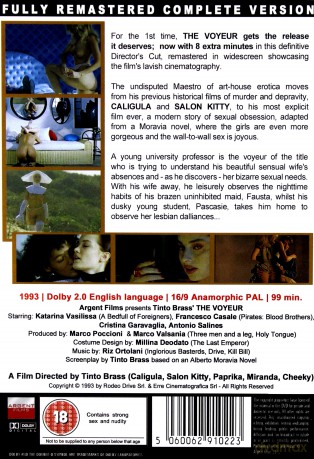 The Voyeur (Mężczyzna, który patrzy) [DVD]