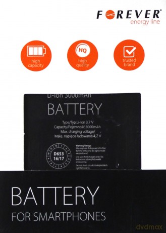 Bateria Forever do SONY Z1 3000 mAh Li-Ion HQ