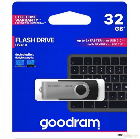 GOODRAM Pendrive 32 GB USB 3.0 czarny