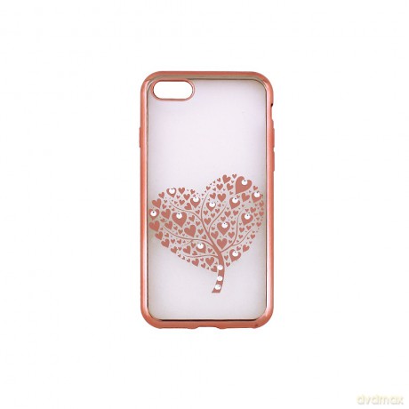 Nakładka Beeyo Hearts Tree do Huawei P9 Lite mini różowo-złota