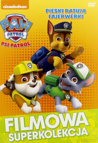 Psi Patrol: Pieski ratują króliki / Superpsa / Skarb Wilbura / Fajerwerki / Kosmitę / Psiu-Fu / Nowy Piesek Pakiet [7DVD]