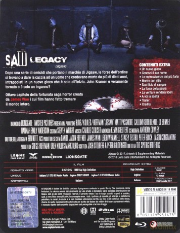 Saw Legacy (Piła: Dziedzictwo) (steelbook) [2xBlu-Ray]