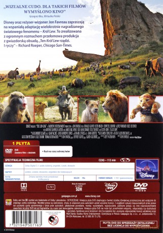 Król Lew (Disney) [DVD]