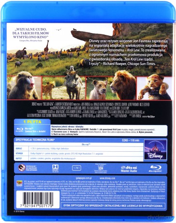 Król Lew (Disney) [Blu-Ray]