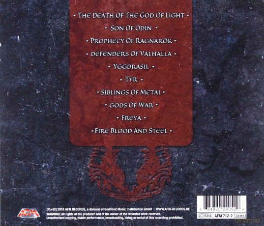 Brothers Of Metal: Prophecy Of Ragnarok [CD]