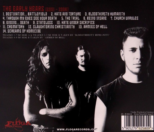 Suicidal Angels: The Early Years 2001-2006 [CD]