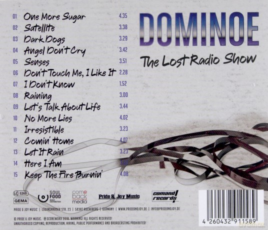 Dominoe: The Lost Radio Show [CD]