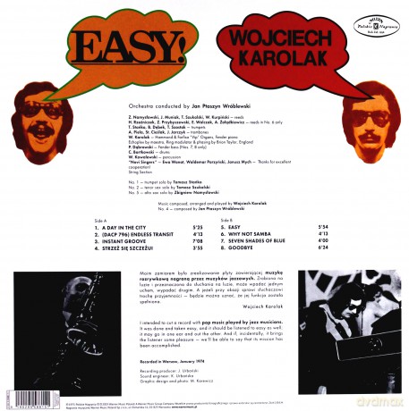 Wojciech Karolak: Easy! [Winyl]