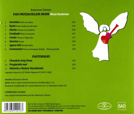 Czerwono-Czarni: Pan Przyjacielem Moim. Msza Beatowa [CD]