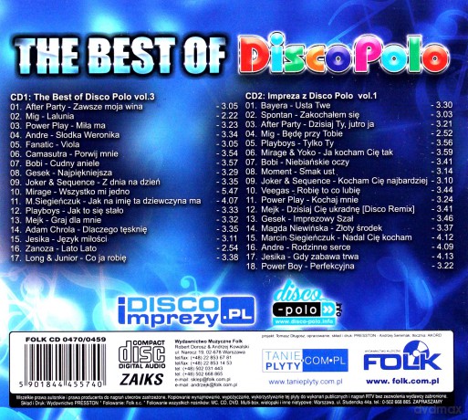 The Best Of Disco Polo 2018. Volume 3 [2CD]