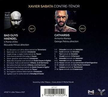 Xavier Sabata: Airs Baroques (digipack) [2CD]