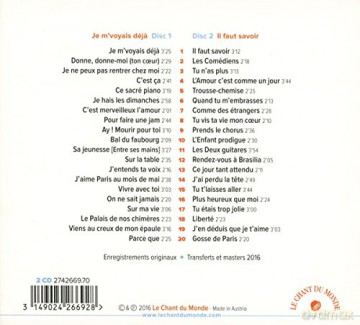 Charles Aznavour: Je Mvoyais Deja (digipack) [2CD]