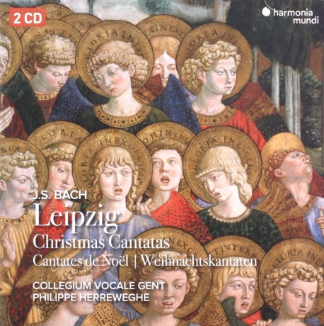 Bach: Leipziger Weihnachtskantaten Herreweghe [2CD]